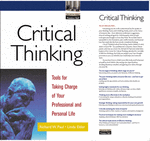 Critical Thinking: Tools for Taking Charge of Your Professional & Personal Life
