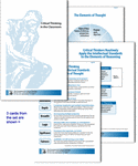 Laminated Card Set: Critical Thinking for Education (set of 6)