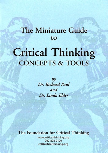 Critical Thinking: Concepts & Tools
