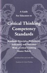 Critical Thinking Competency Standards (For Educators)
